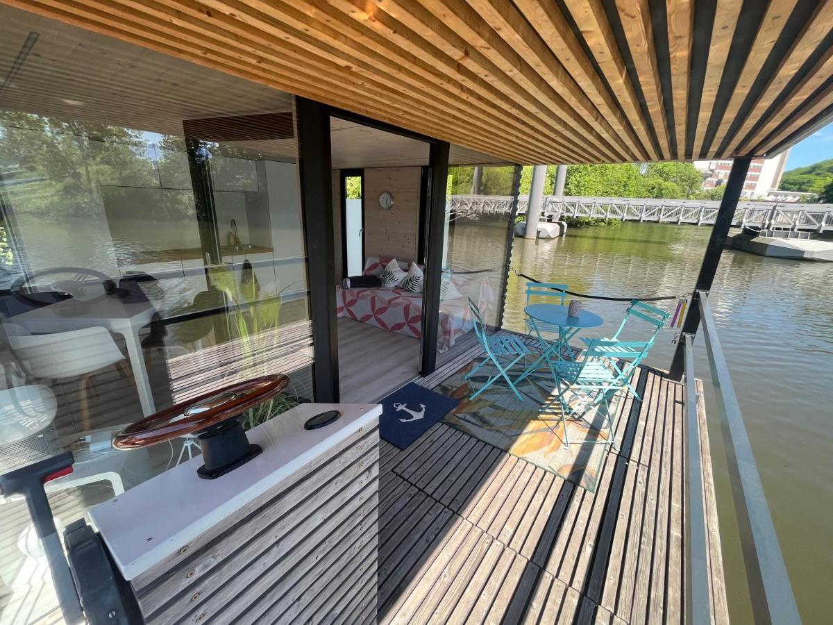 Hausboot Jeknic Otel Saarbrücken Dış mekan fotoğraf